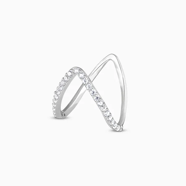 Wholesale 925 Sterling Silver czDiamond Vanki Ring Supplier - 3