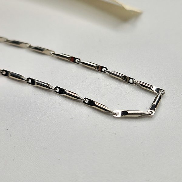 Wholesale 925 Sterling Silver Italian Twist Bar Chain Supplier - 1