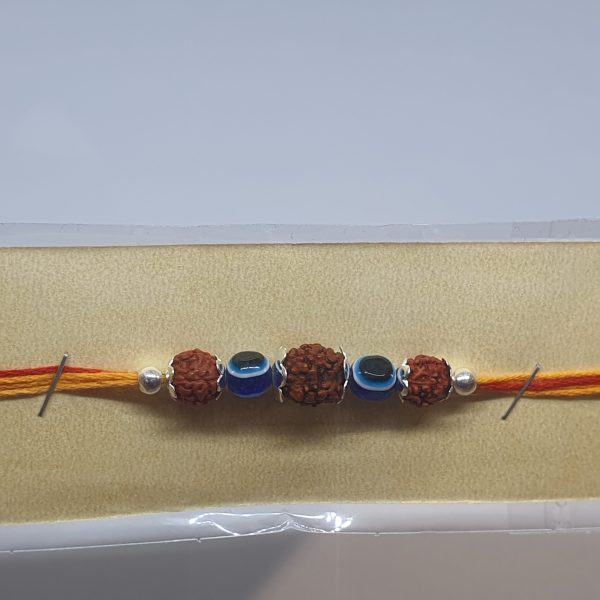 Wholesale 925 Sterling Silver Sacred Shield Rakhi Supplier - 5