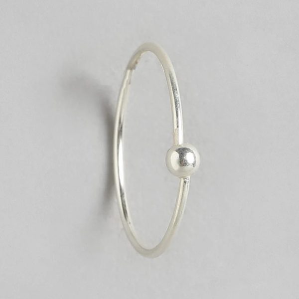 Wholesale 925 Sterling Silver Sphere Glow Nose Pin Supplier - 2