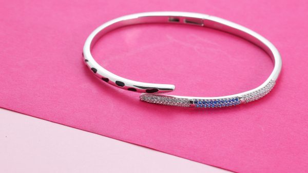 Azure Spark Kada Bracelet