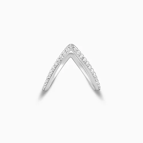 Wholesale 925 Sterling Silver czDiamond Vanki Ring Supplier - 1